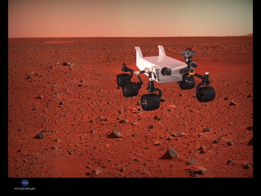 好奇号火星漫游车模型图纸 Curiosity Mars Rover(1)